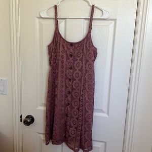 Aeropostale full lace mini dress
